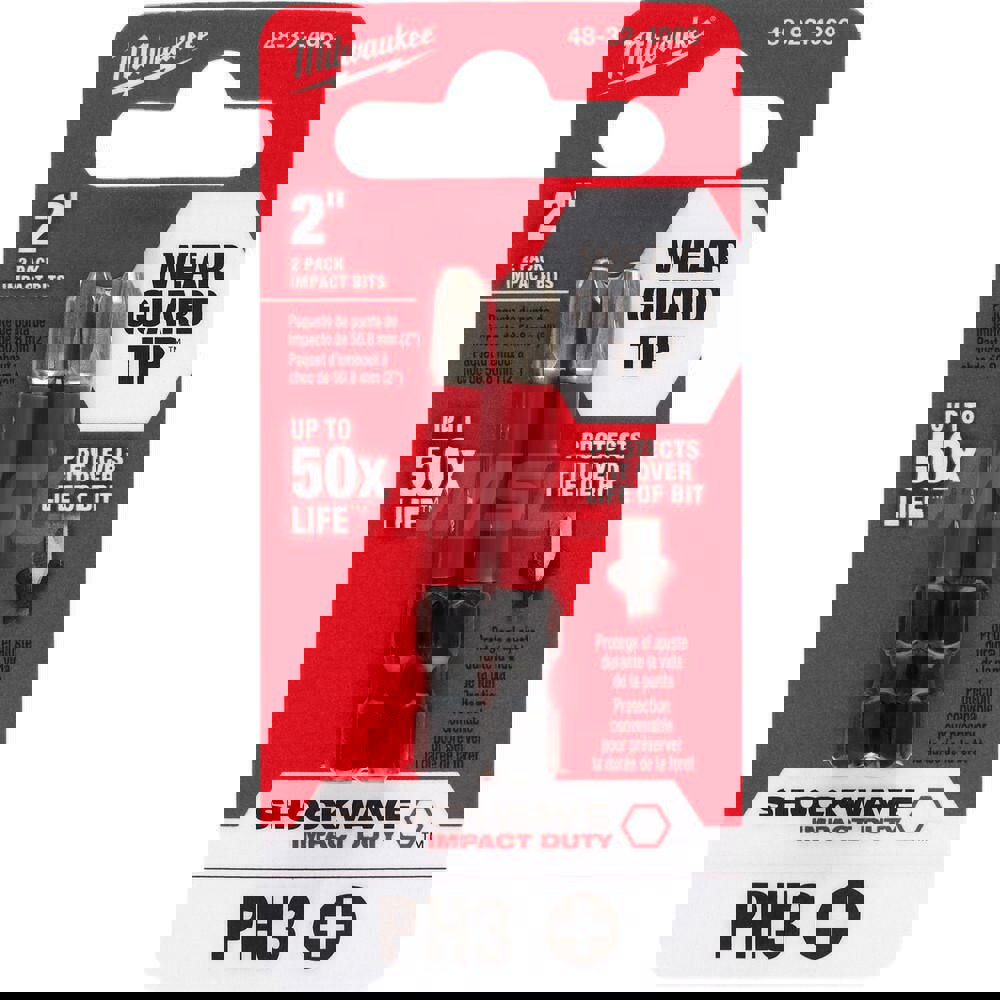 Power Screwdriver Bit: #3 Phillips